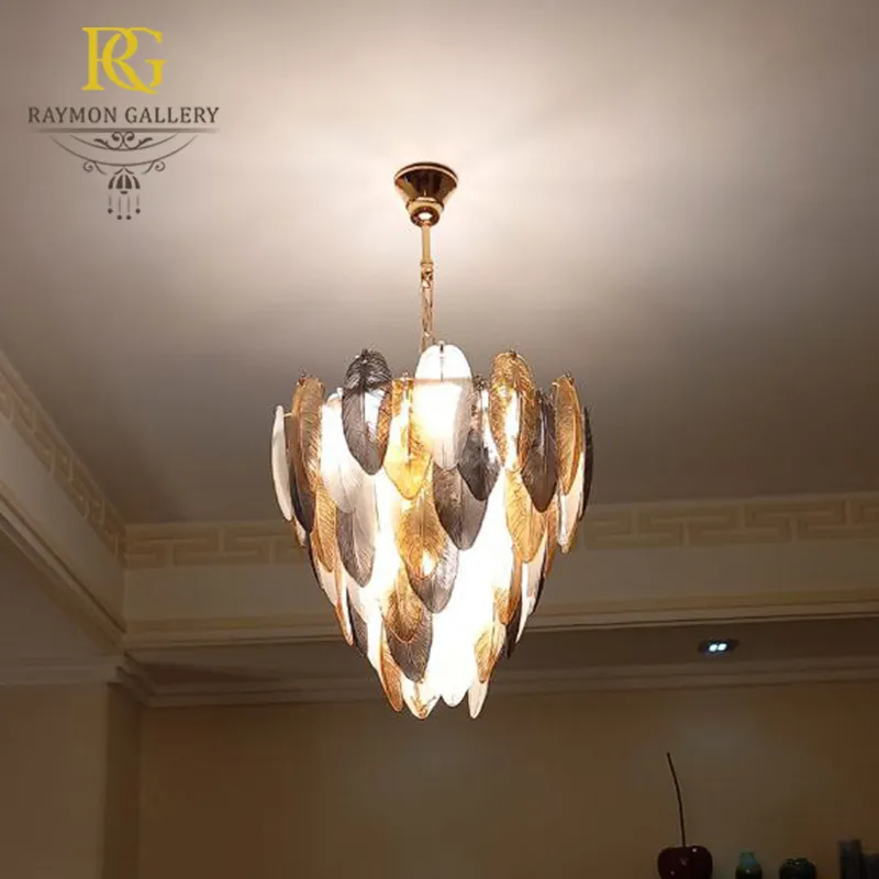 لوستر طرح پر