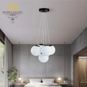 لوستر مولکولی 5 شعله طرح آویز