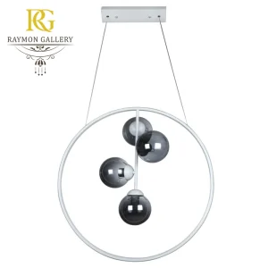 لوستر مولکولی 4 شعله دایره ای