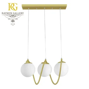 لوستر مولکولی 3 شعله مارپیچ