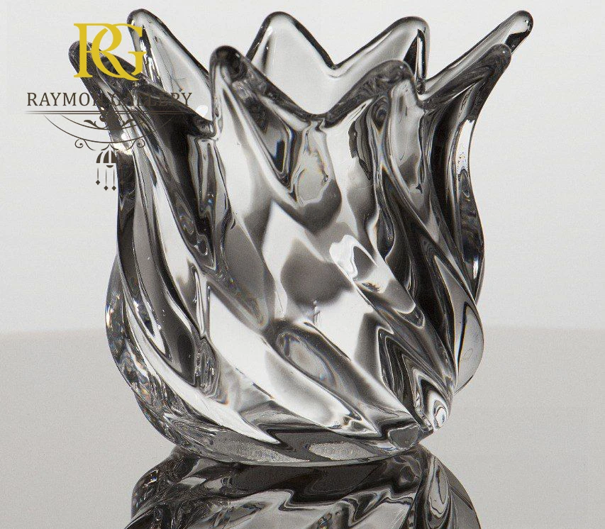 کریستال لوستر لوتوس پیچ سفید