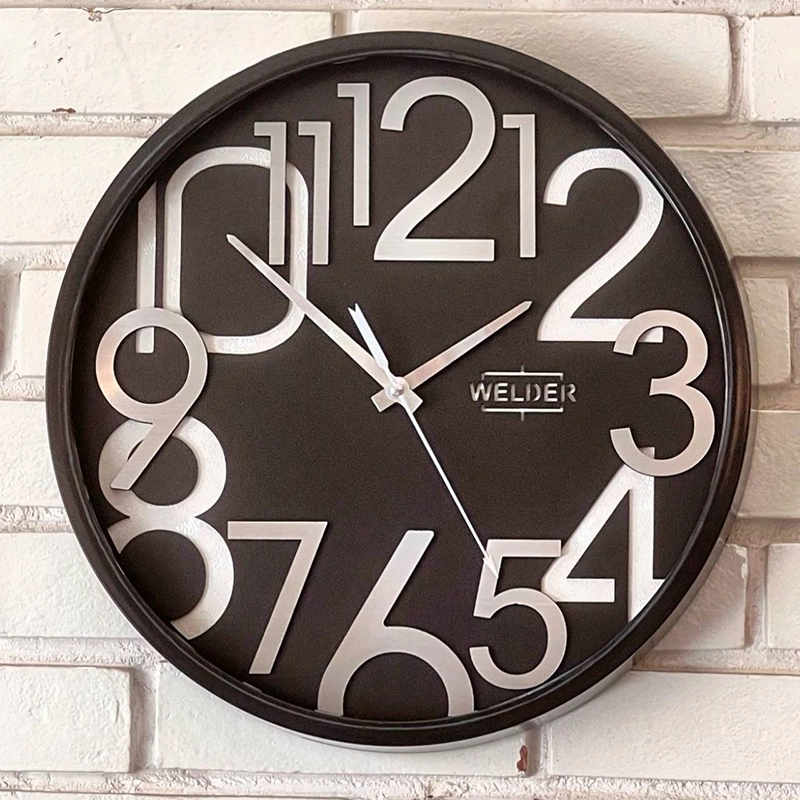 ساعت دیواری اعداد در اعداد برجسته سایز 38cm