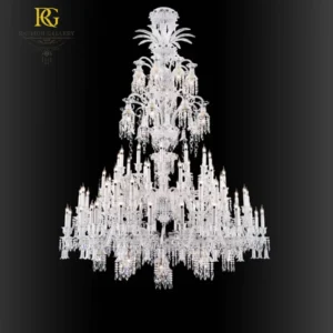 لوستر باکارات فرم نخلی لوکس کریستالی