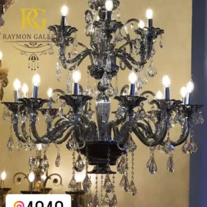 لوستر مورانو بلک لاکچری پرآویز اشکی