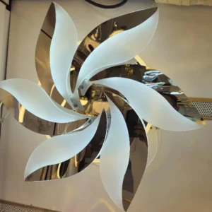 دیوارکوب مدرن وارداتی موح دار چرخشی