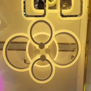 دیوارکوب مدرن حلقه ای لاکچری LED