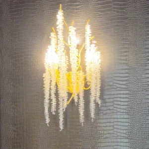 دیوارکوب مدرن درختی سفید