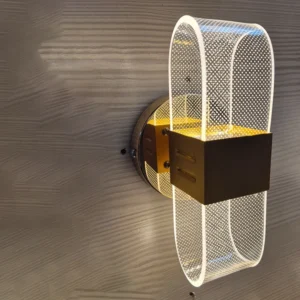 دوارکوب مدرن مستطیلی پانچ‌دار کریستالی