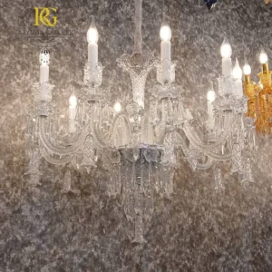 لوستر باکارا شفاف کریستالی اشرافی