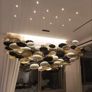 لوستر مدرن طرح حبابی