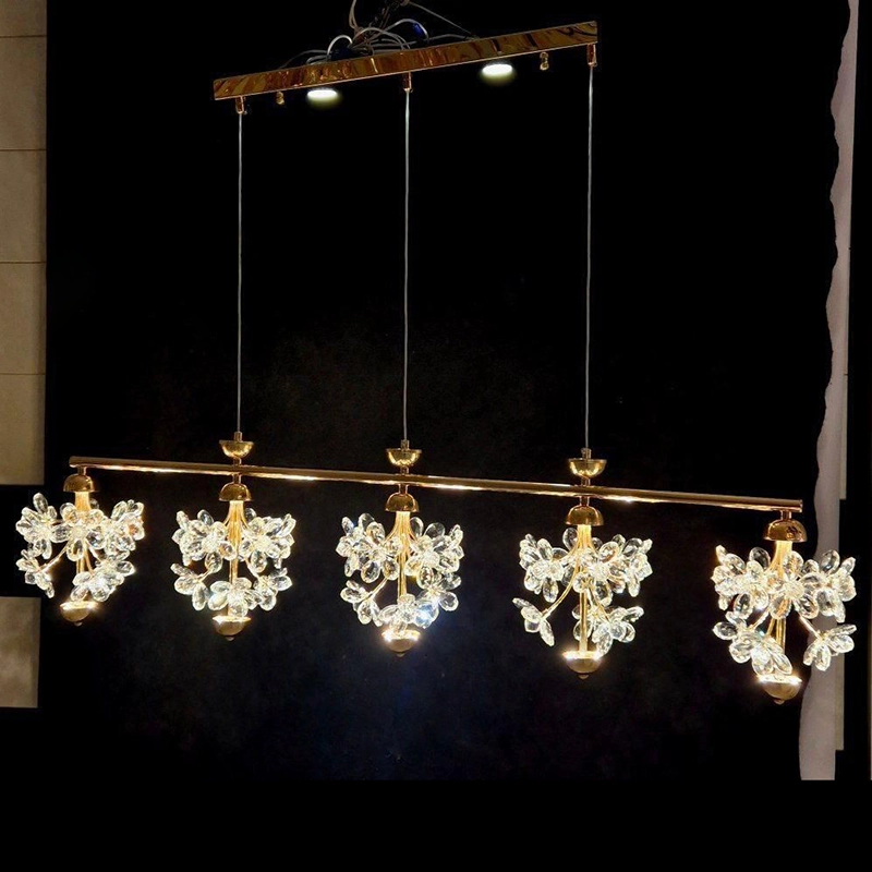 لوستر گلبرگی خطی لاینر مدرن لوکس