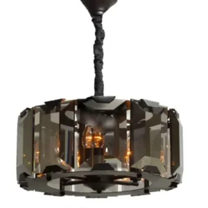 لوستر سقفی کریستالی مشکی