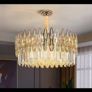 لوستر اشکی کریستالی مدرن