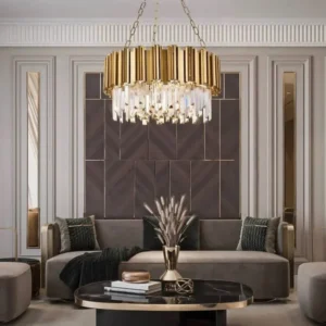 لوستر حلالی گرد لوکس مدل عمودی