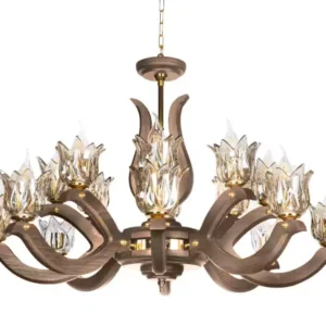 چراغ سقفی لوکس با طراحی گلوارهای