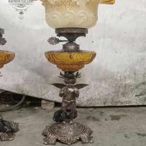 آباژور برنزی طرح فرشته