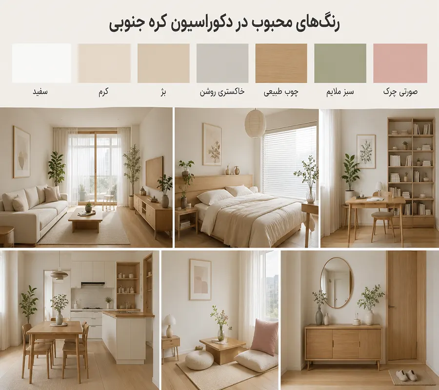 رنگ ها در کشور کره جنوبی