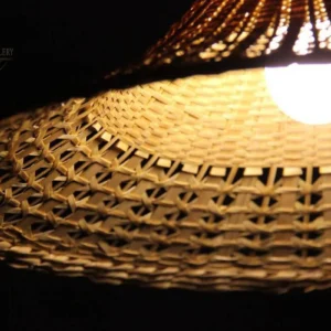 لوستر حصیری وارداتی کد 128